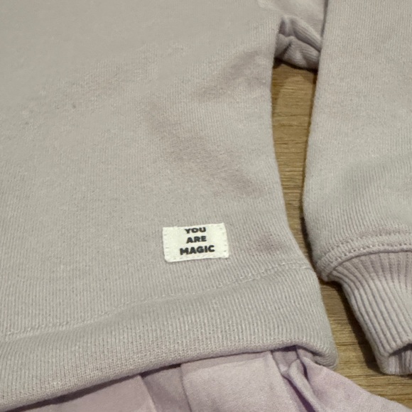 Lavender Kids Dress - Picture 3 of 4